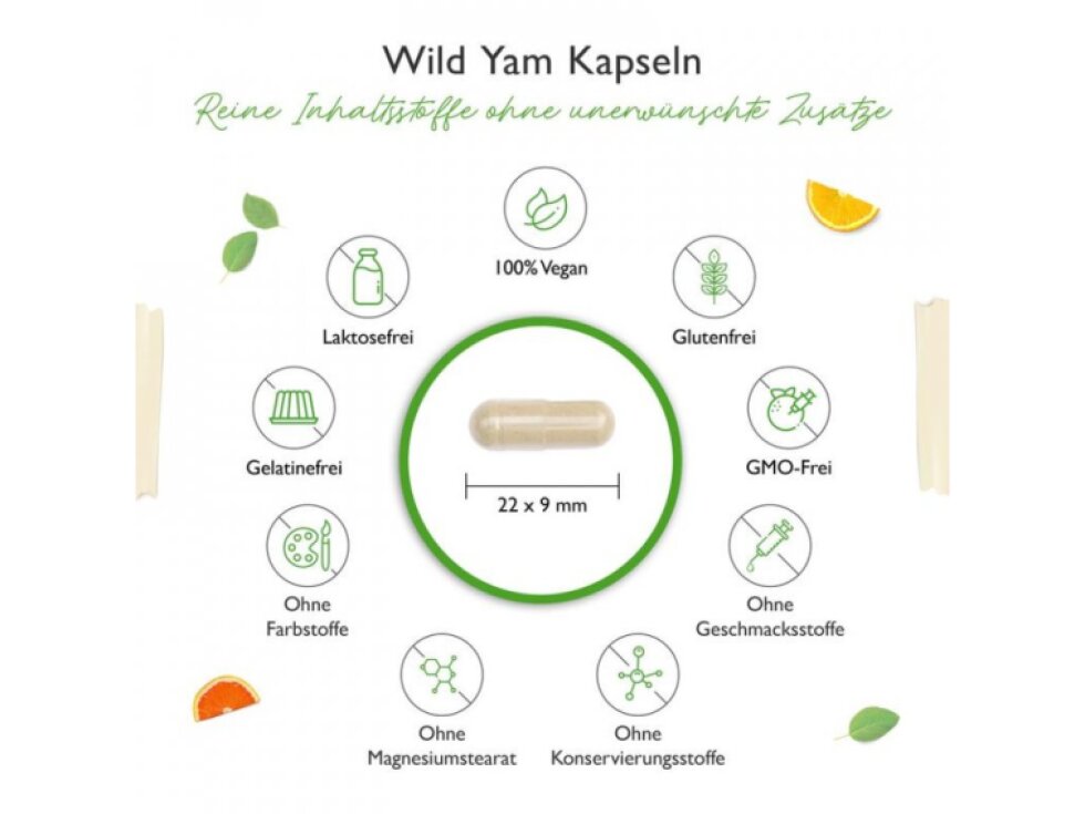 Vit4ever Wild Yam 440 mg, 20% Diosgenin, XL balení