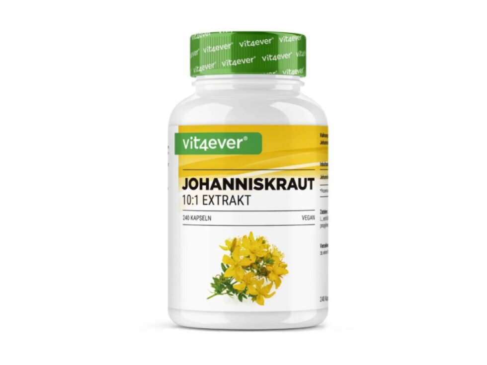 Vit4ever Třezalka tečkovaná 500 mg, 240 kapslí