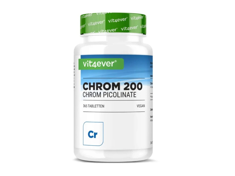 Vit4ever Chrom 200 mcg, 365 tablet