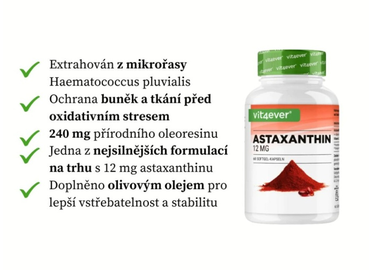 Vit4ever Astaxanthin 12 mg