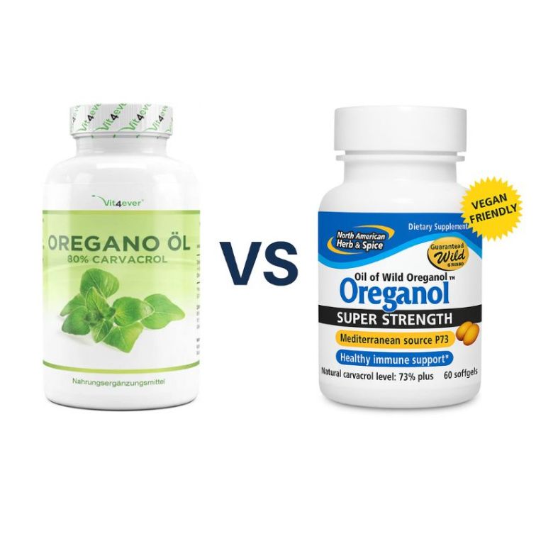 North American Herb & Spice Oreganol P73 - Super Strength, 120 kapslí