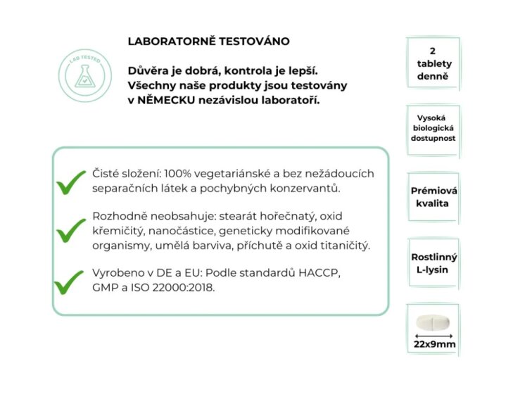 Vit4ever L-Lysin 2000 - Lysin 365 tablet