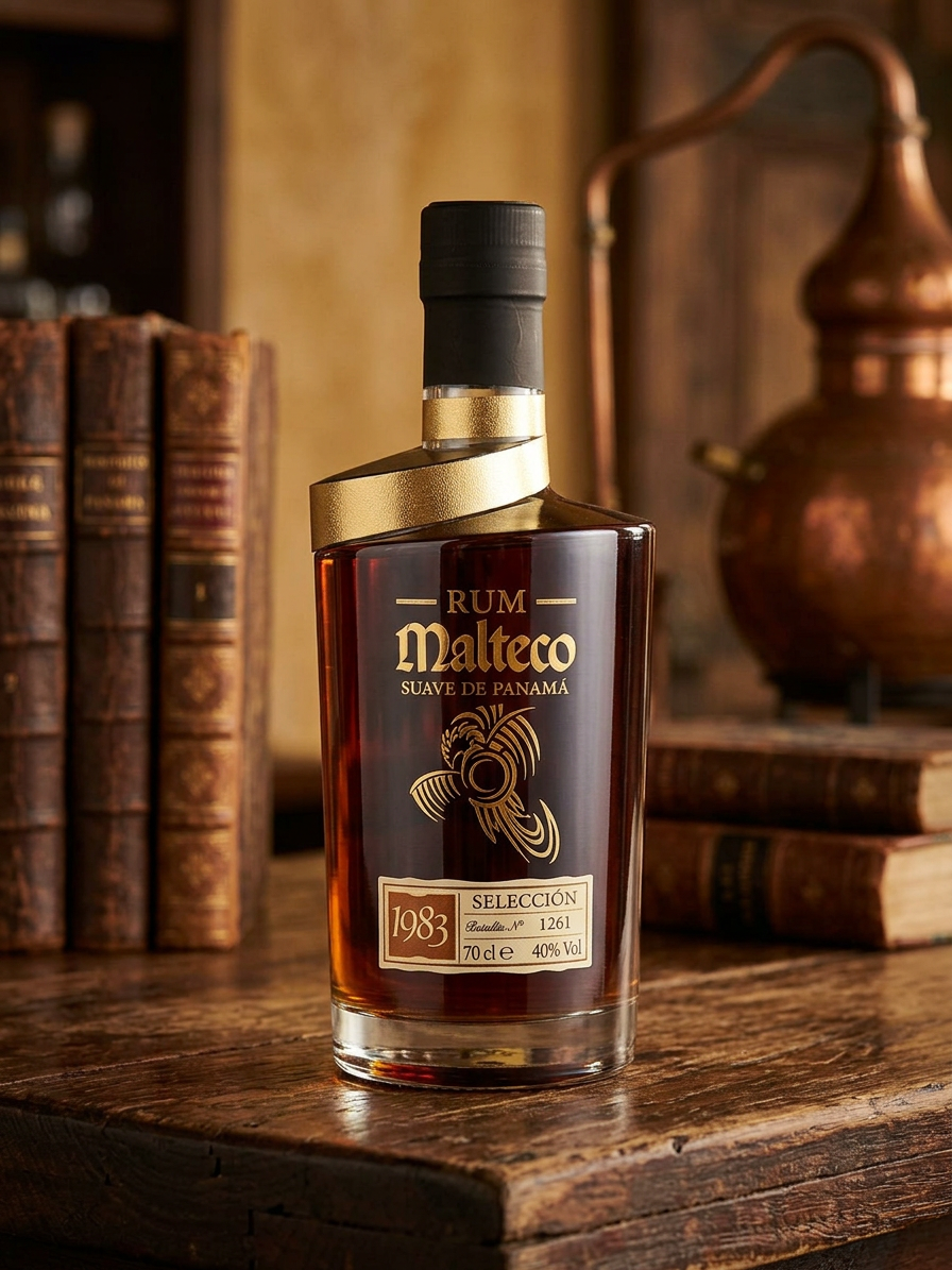 Malteco Seleccion 1983 40% 0,7l (dřevěná kazeta)
