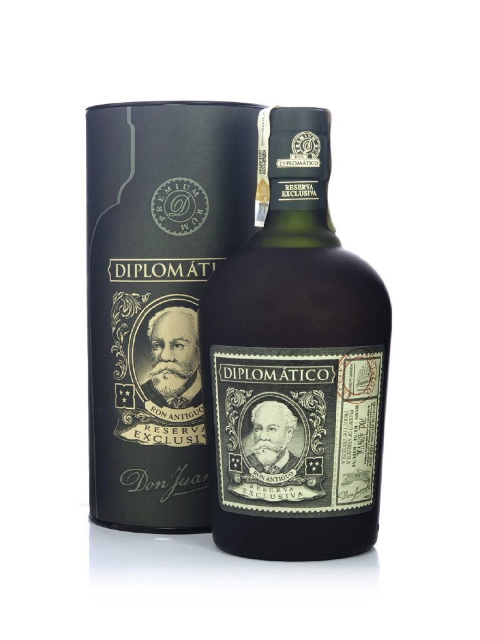 Diplomático Reserva Exclusiva 40% 0,7l (dárková tuba)
