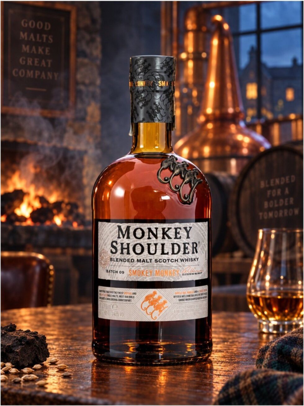 Monkey Shoulder Smokey Monkey 40% 0,7l