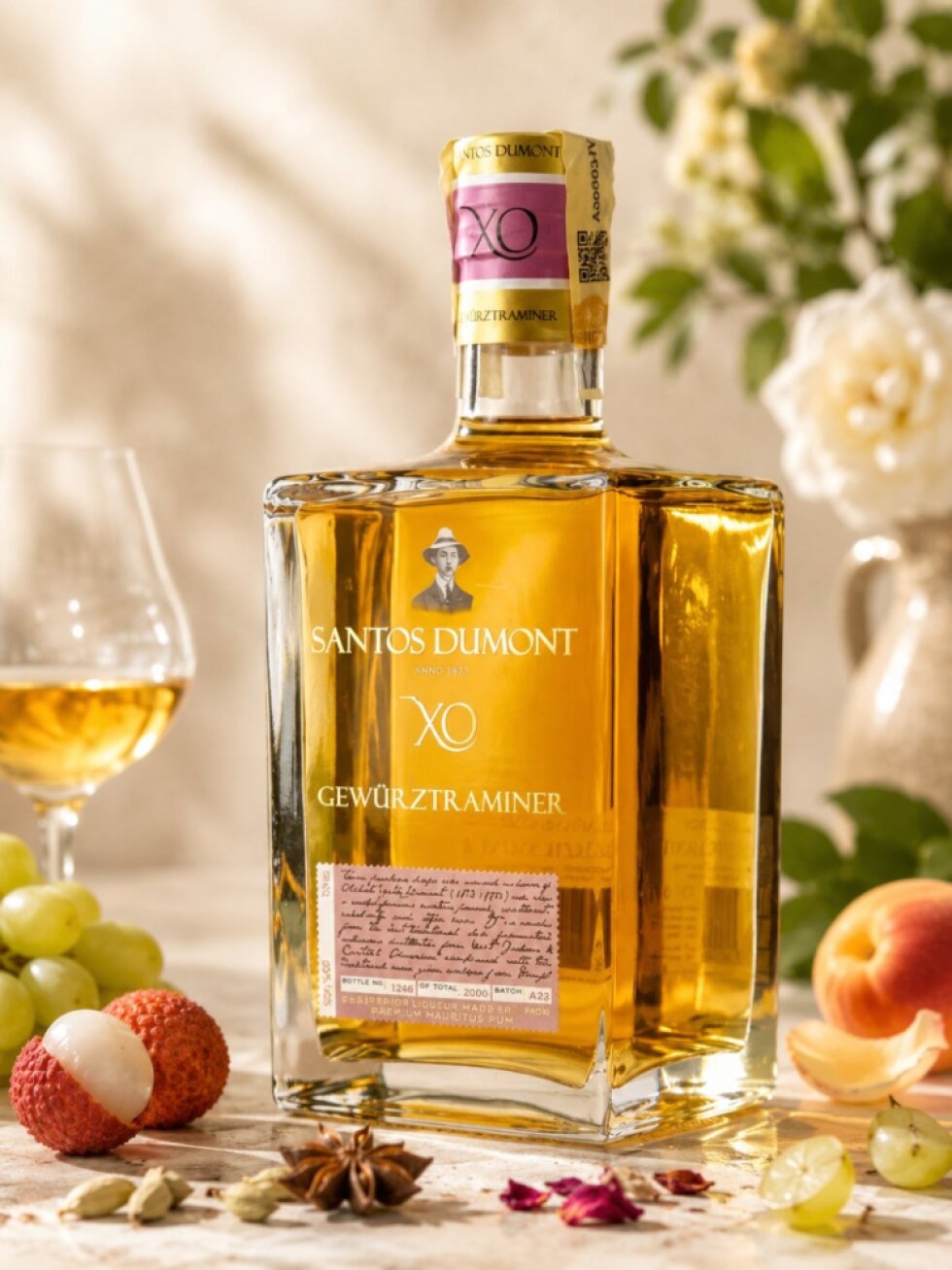 Santos Dumont XO Gewurztraminer 40% 0,7l