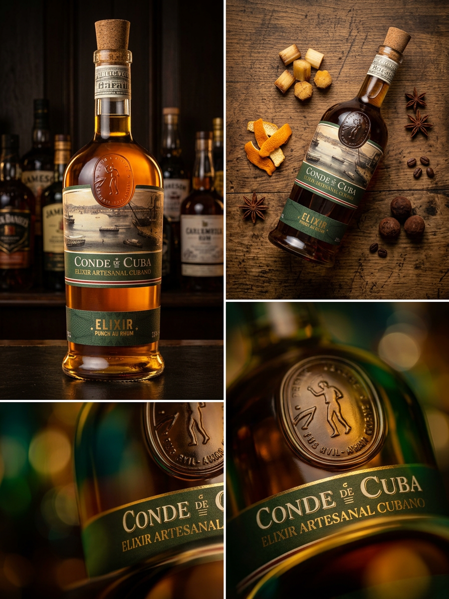 Conde de Cuba Elixir 32% 0,7l