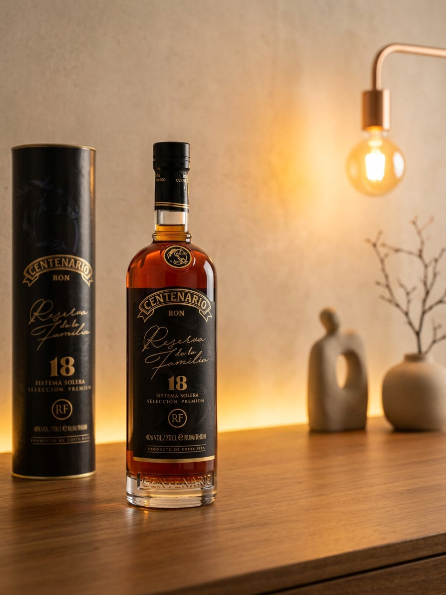Ron Centenario 18 Solera 40% 0,7l (dárková tuba)