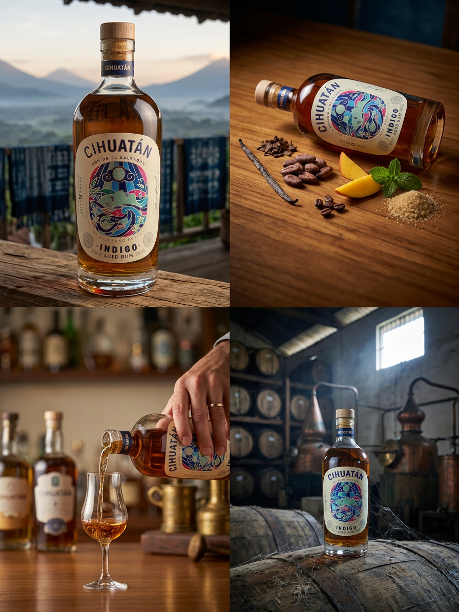 Cihuatán Indigo 8YO 40% 0,7l (dárková krabice)