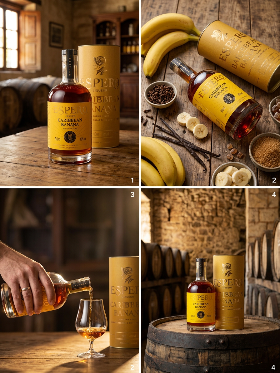 Espero Banana 40% 0,7l (dárková tuba)