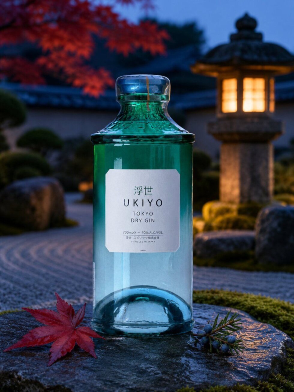 Ukiyo Tokyo Dry Gin 40% 0,7
