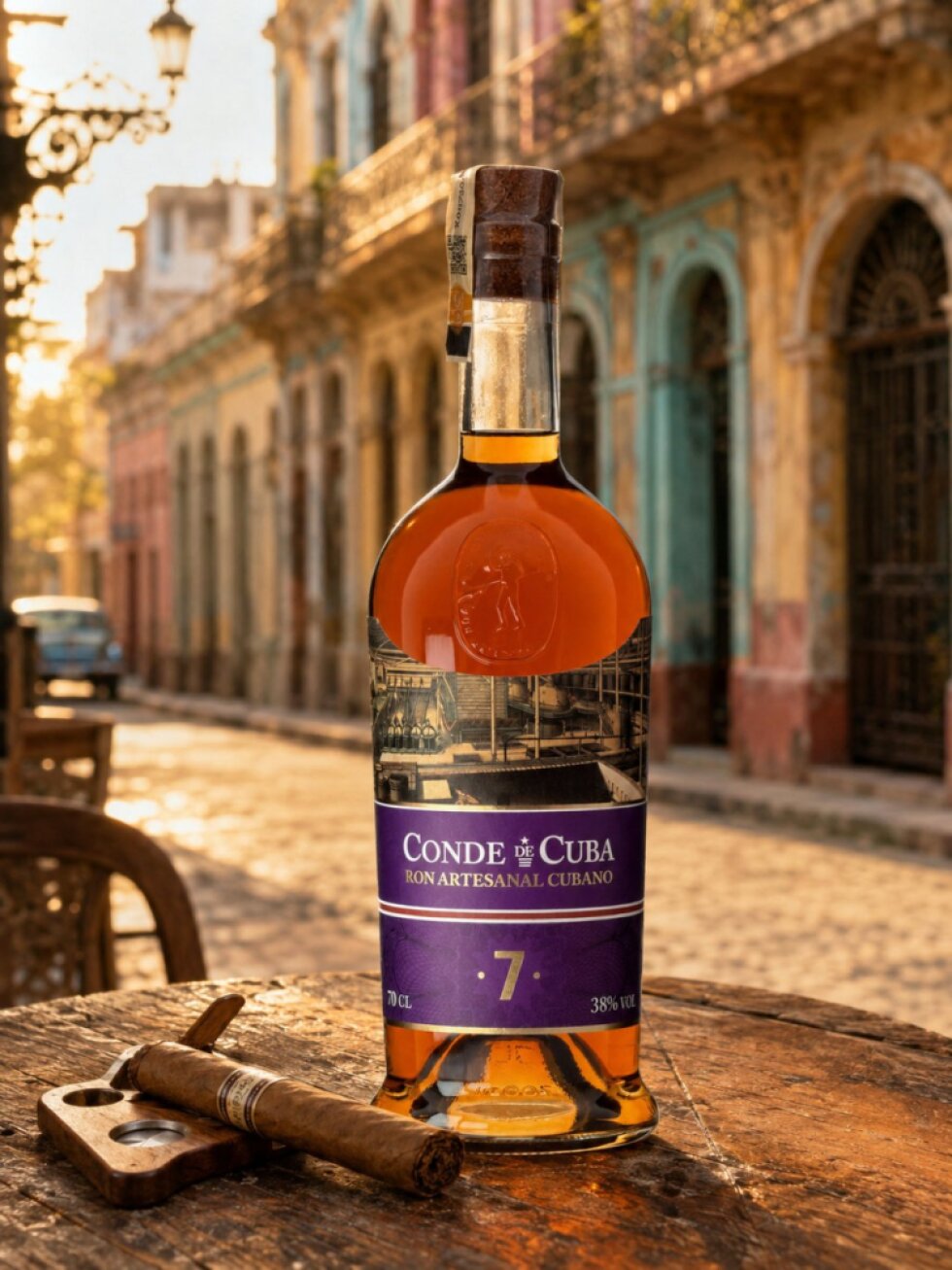 Conde de Cuba 7y 38% 0,7l
