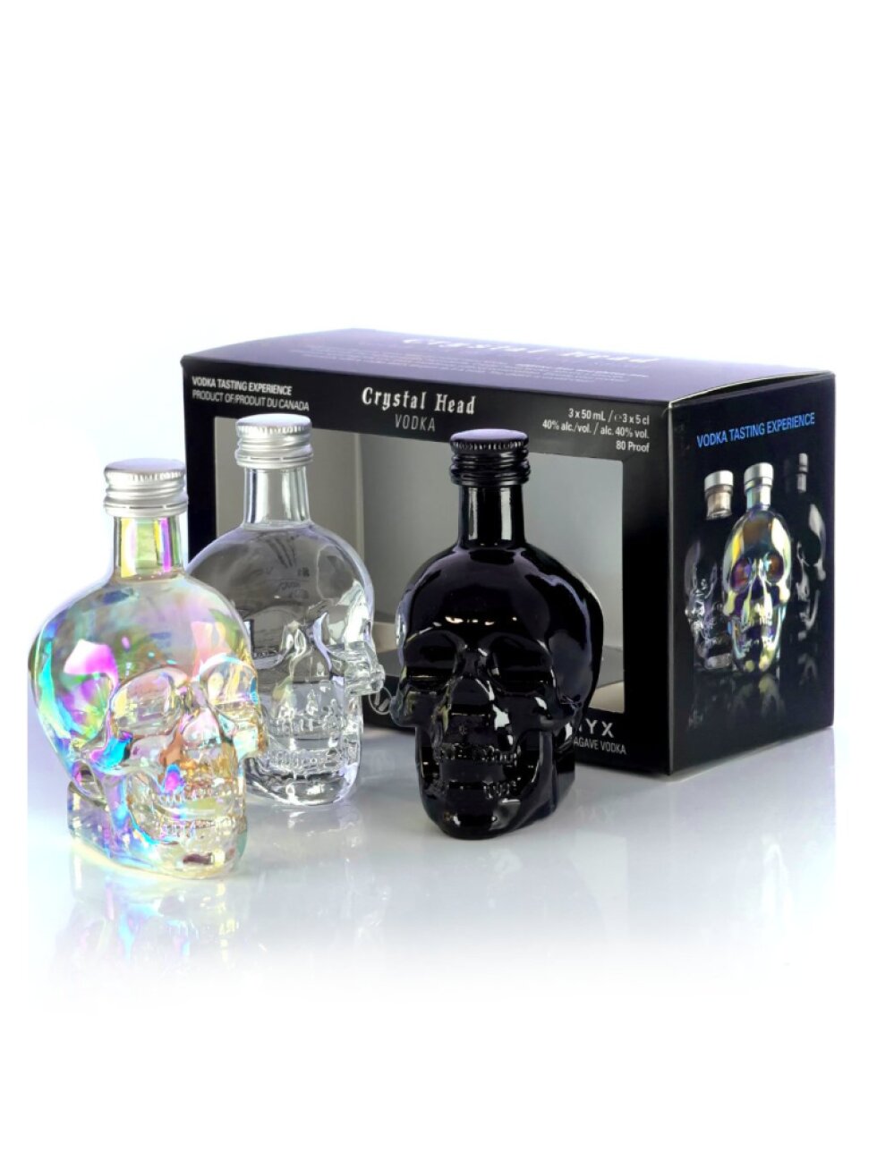 Crystal Head Vodka Experience 40% 3x0,05l