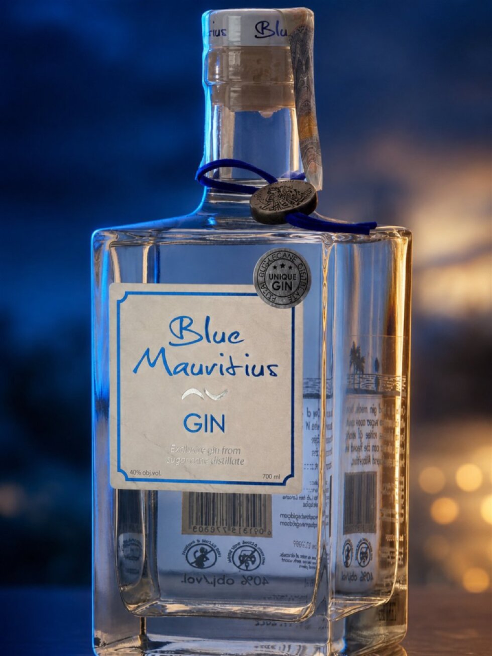 Blue Mauritius Gin 40% 0,7l