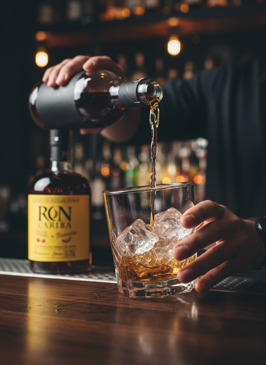 Ron Cariba Salted Caramel & Banana 37,5% 0,7l