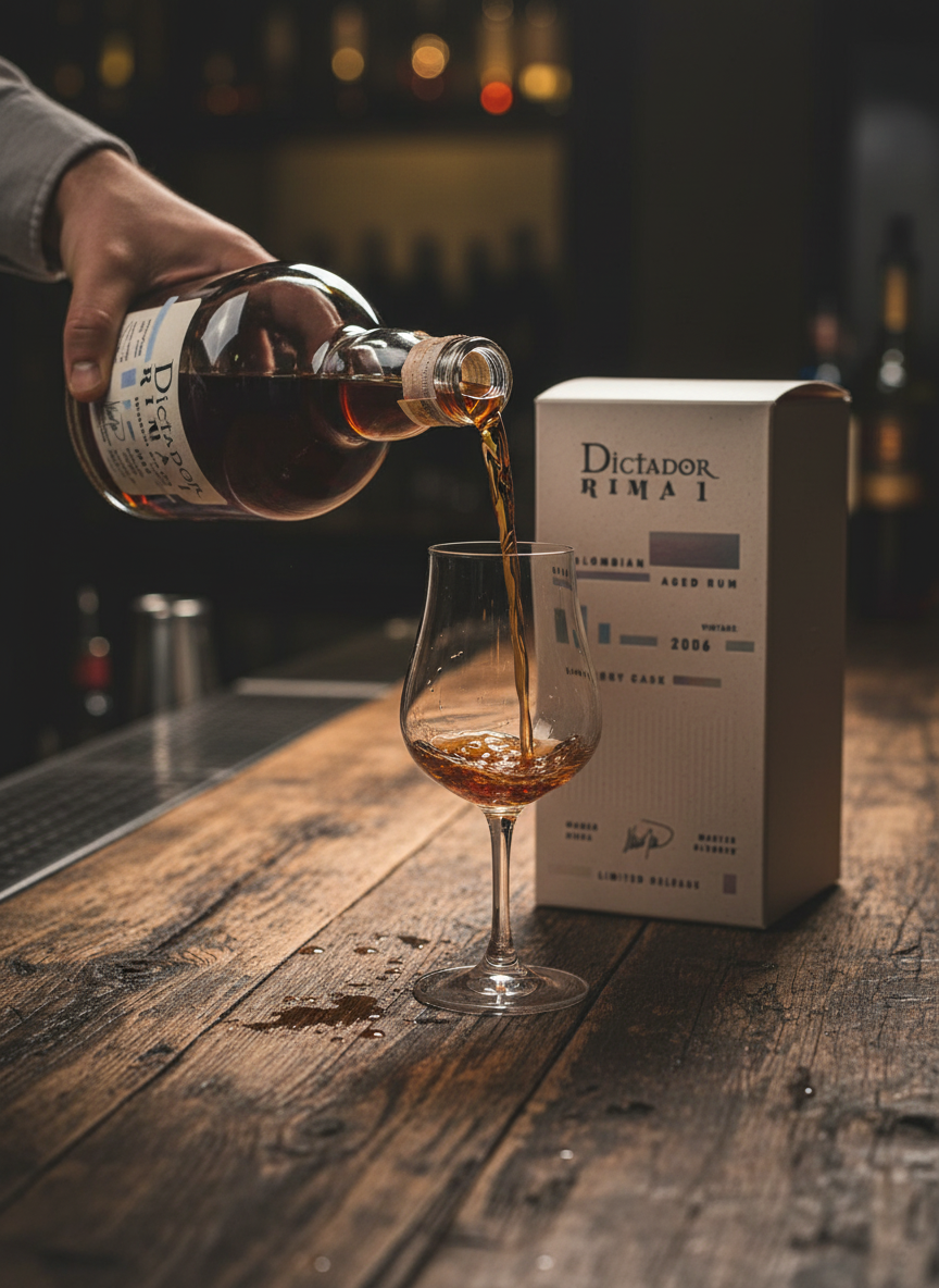 Dictador Rima 1 Sherry Cask Vintage 2006 44% 0,7l