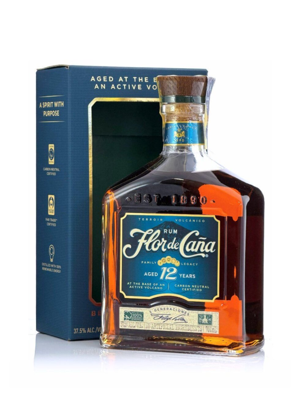 Flor de Caňa 12YO Legacy Edition 37,5% 0,7l (dárková krabice)