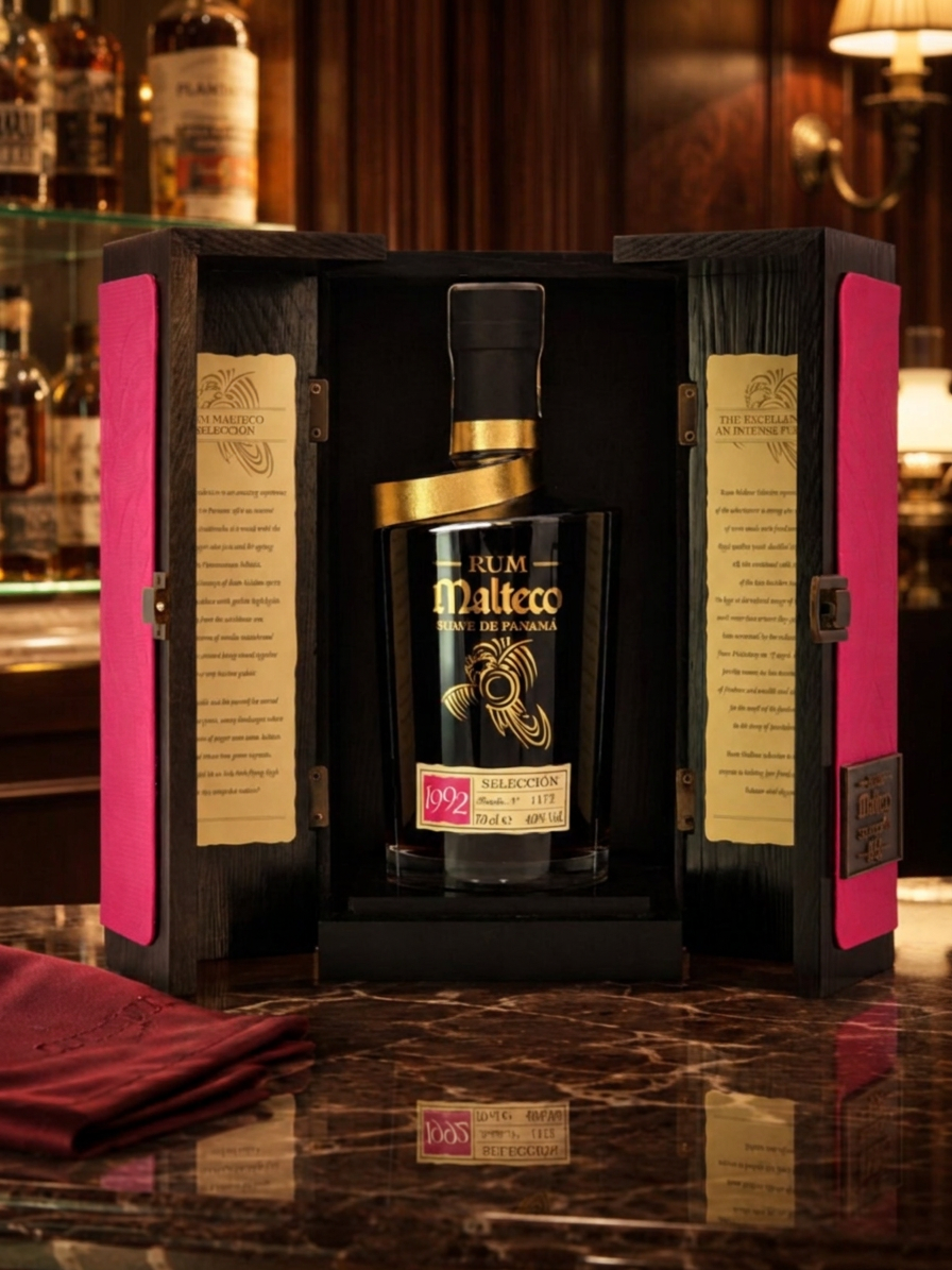 Malteco Seleccion 1992 40% 0,7l (dřevěná kazeta)