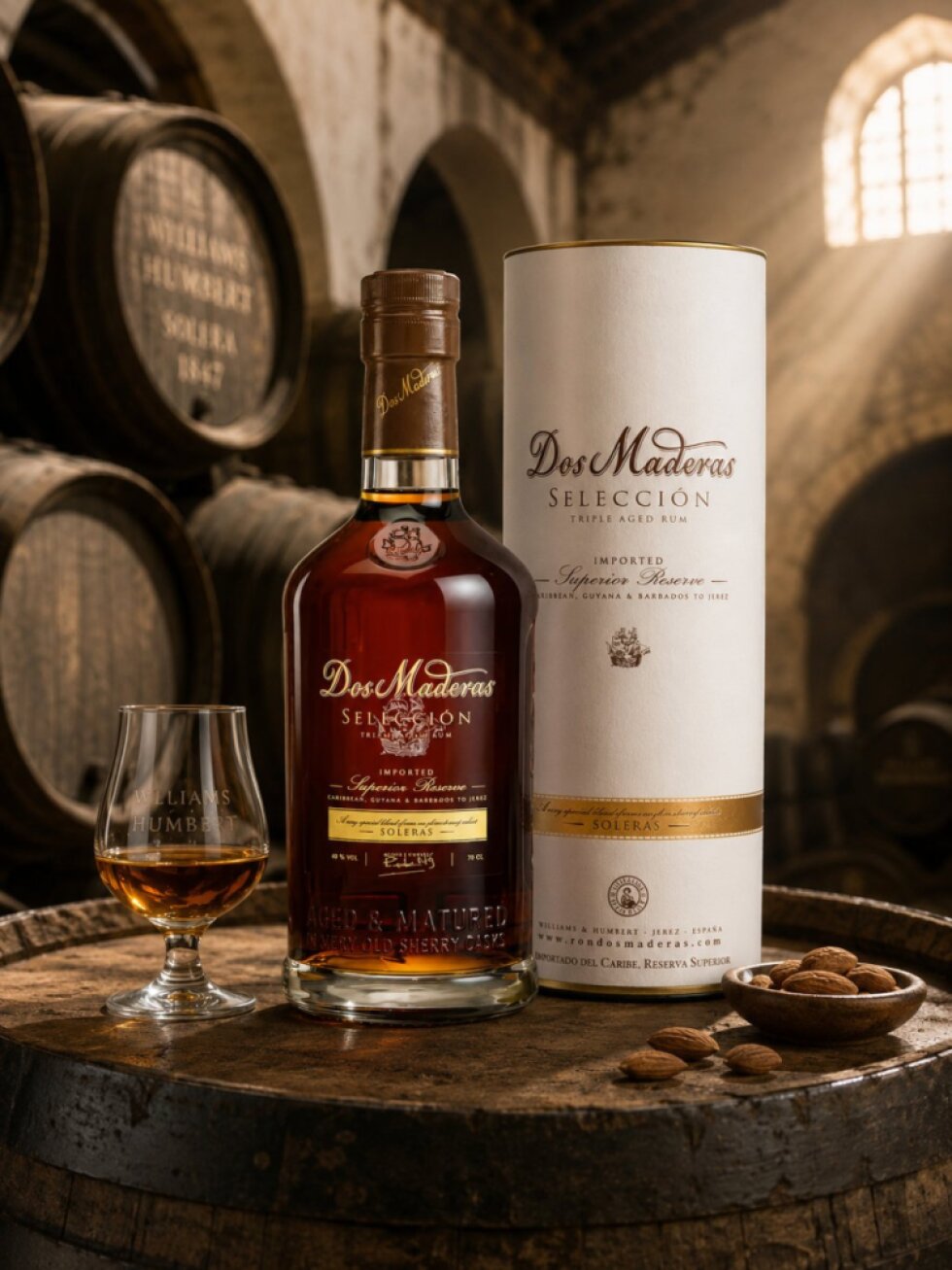 Dos Maderas Seleccion 42% 0,7l (dárková tuba)