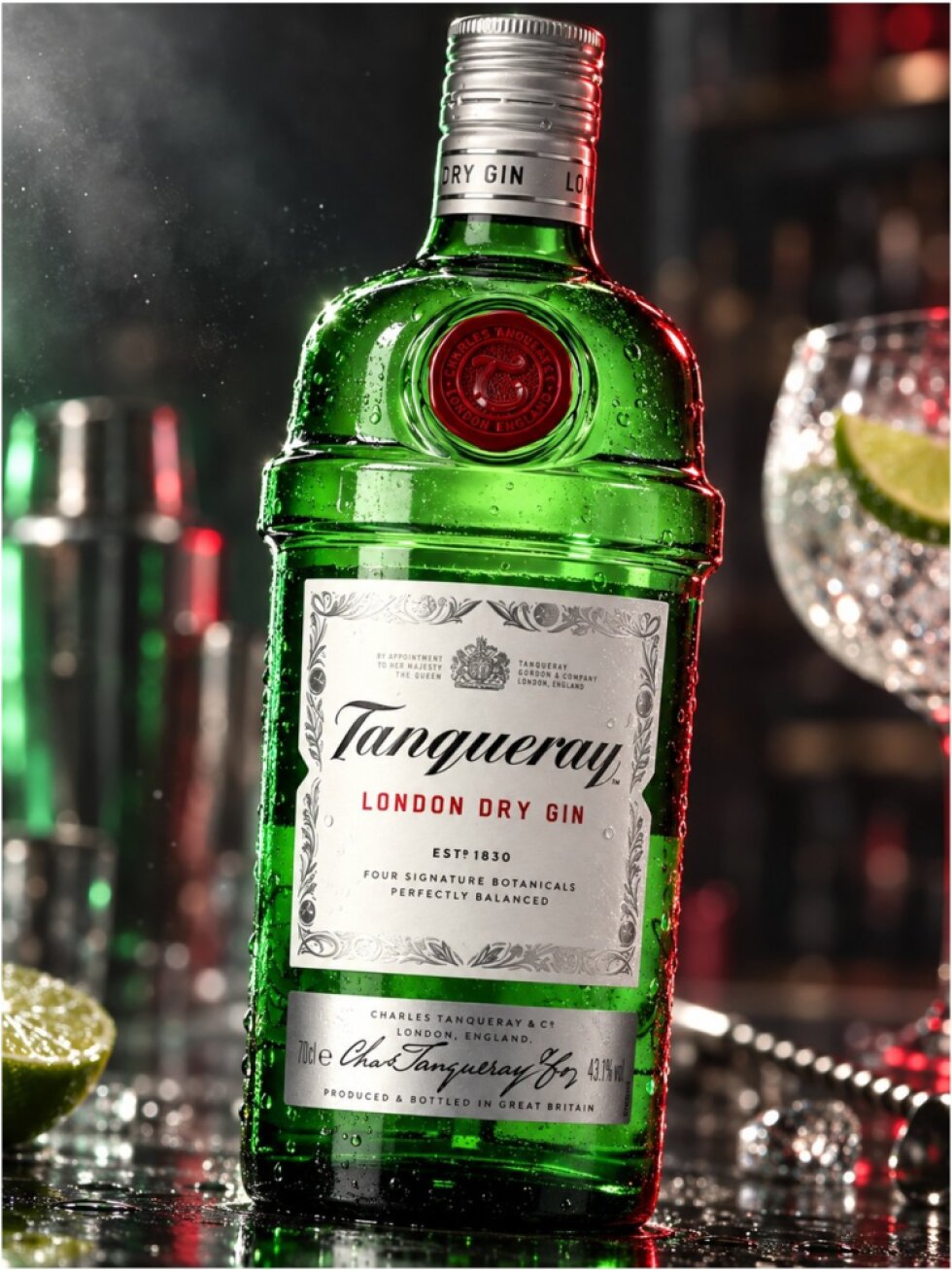 Tanqueray London Dry Gin 43,1% 0,7l