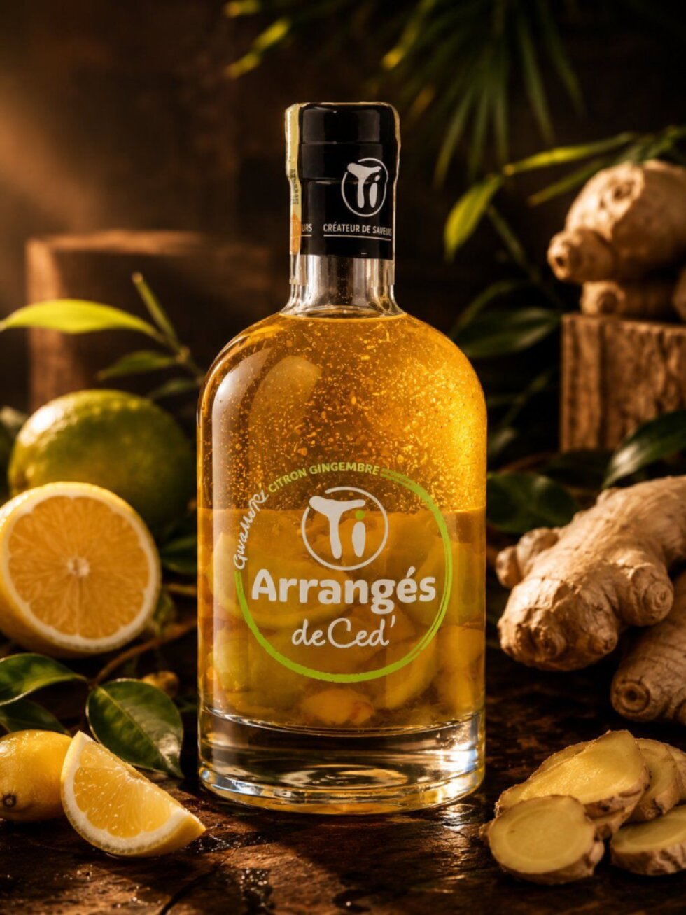 Ti Arranges Lemon & Ginger 32% 0,7l