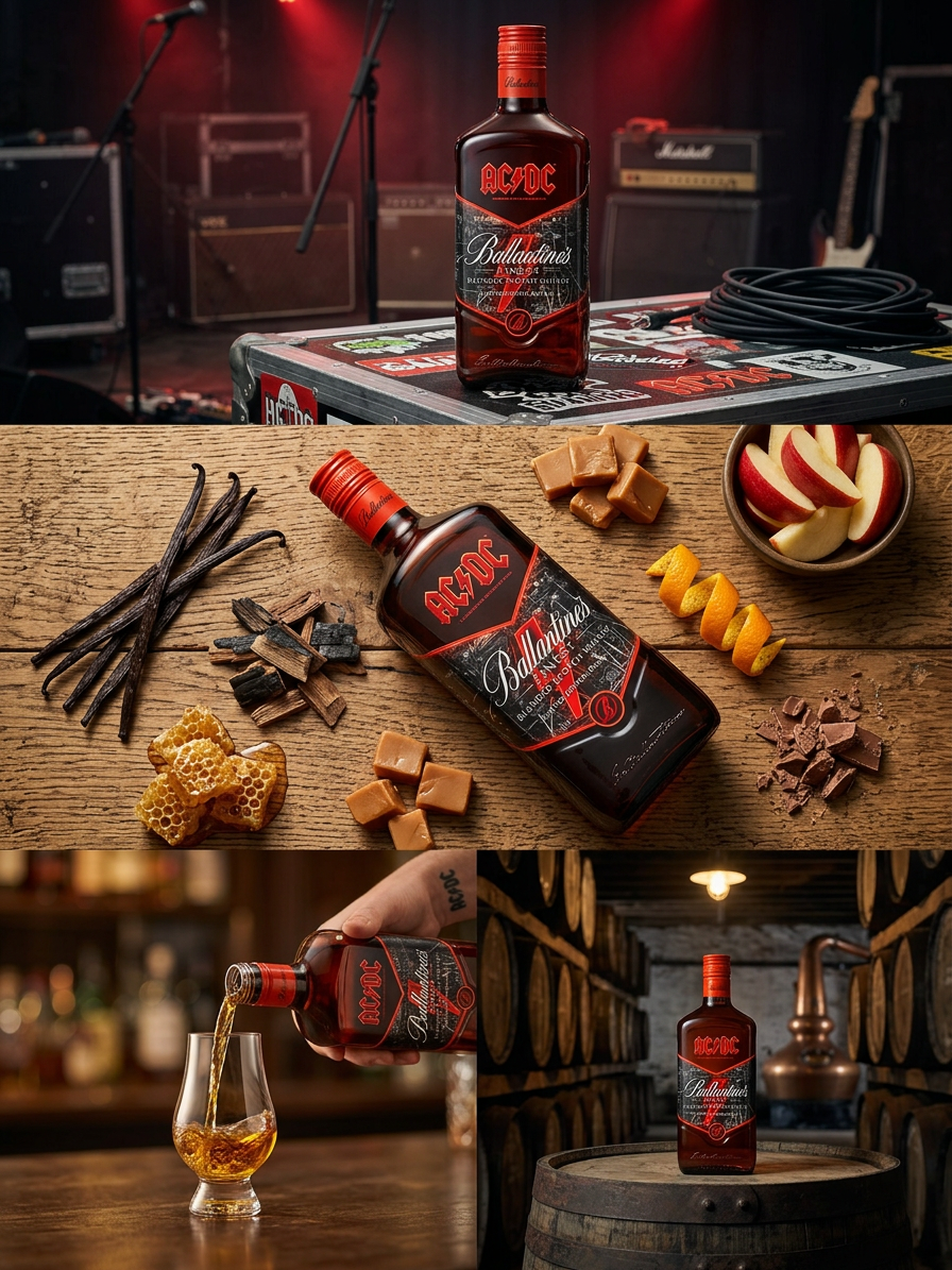 Ballantine's Limited Edition AC/DC 40% 0,7l