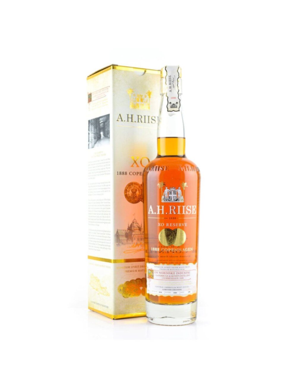 A.H.Riise XO 1888 Copenhagen 40% 0,7l (dárková krabice)