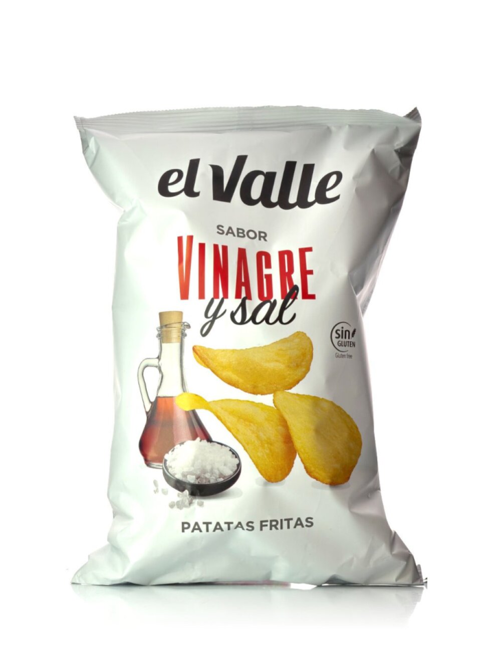 El Valle chipsy s příchutí Ocet a sůl 130g