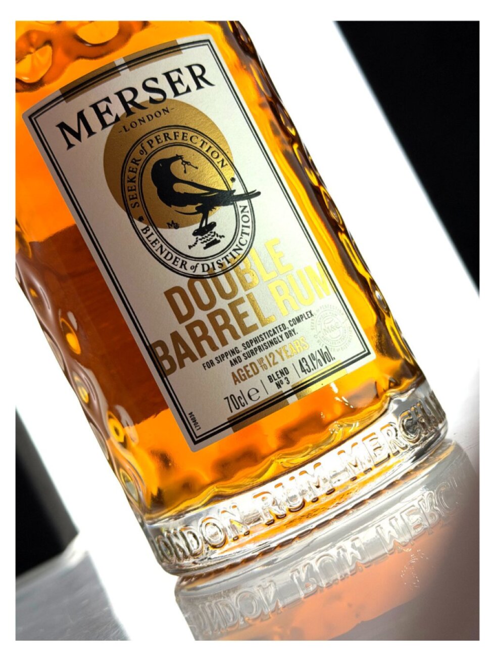 Merser Double Barrel Rum 43,1% 0,7l