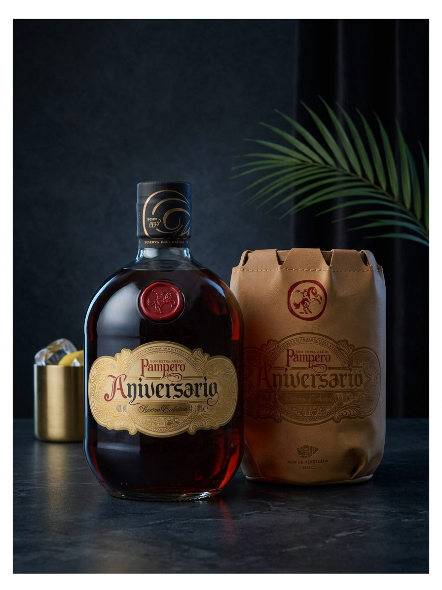 Pampero Aniversario 40% 0,7l (kožený obal)