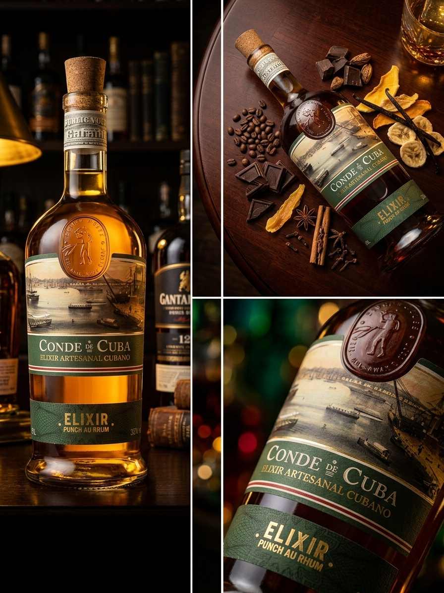 Conde de Cuba Elixir 32% 0,7l