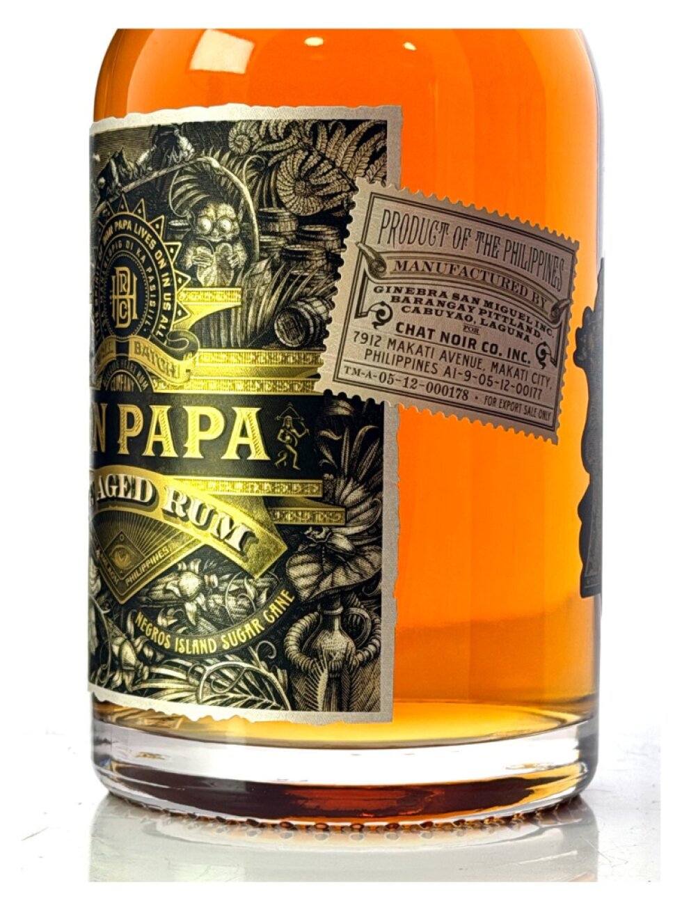 Don Papa Rye Aged Rum 45% 0,7l (dárková tuba)