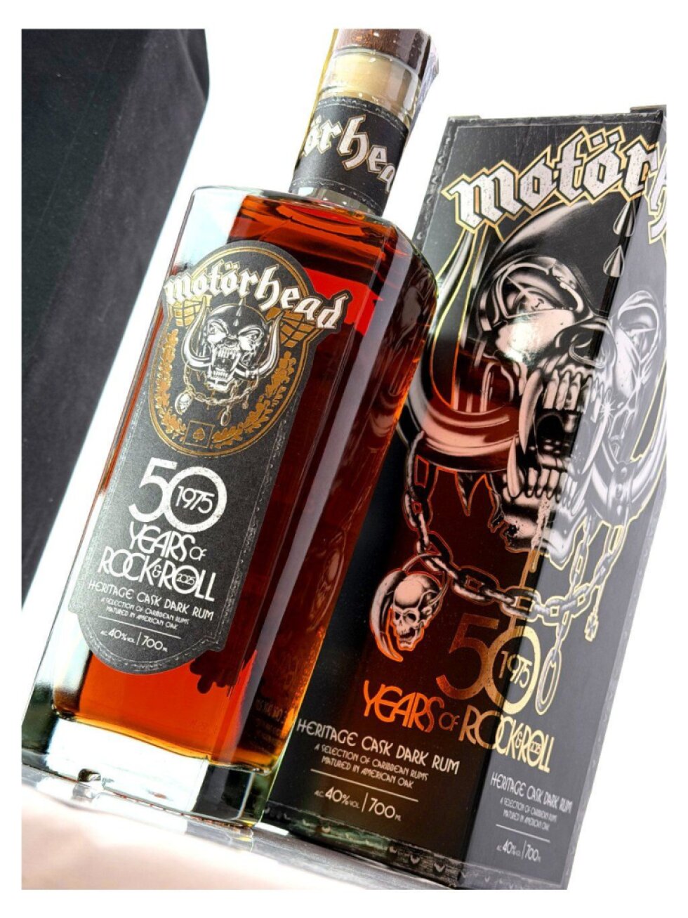Motorhead 50 years of Rock'n'Roll Dark Rum 40% 0,7l