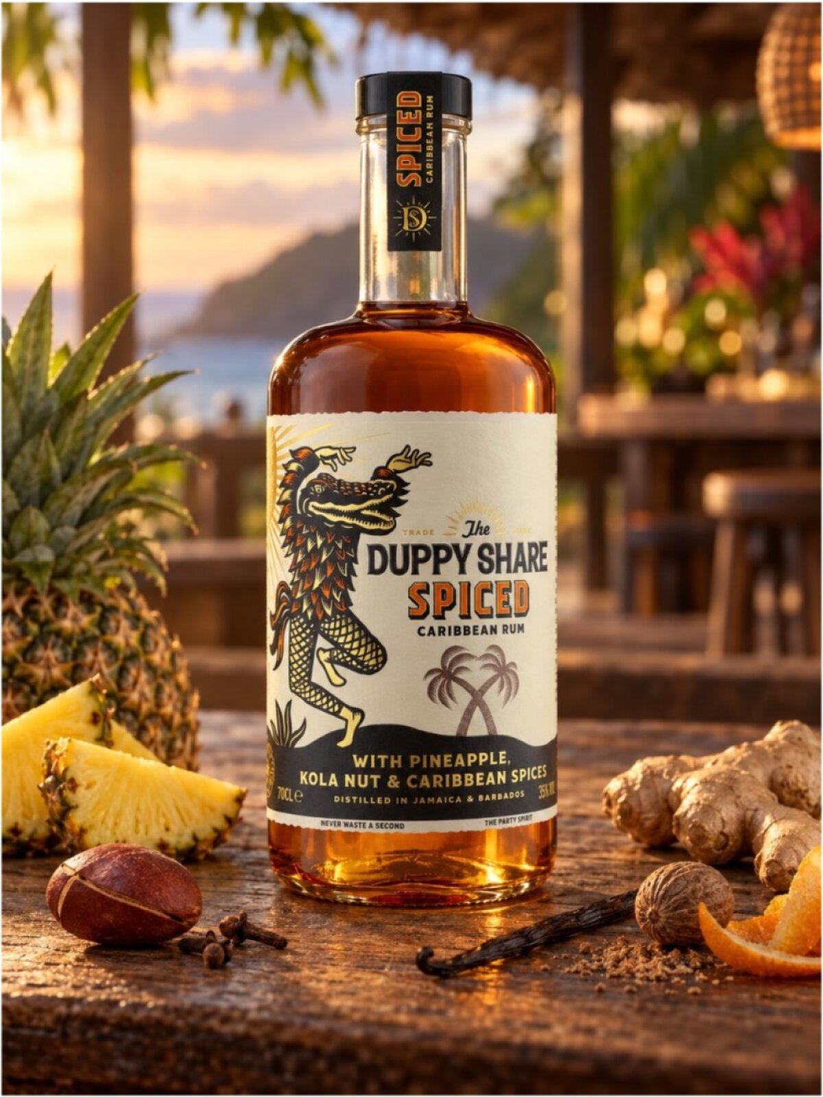 The Duppy Share Spiced 37,5% 0,7l