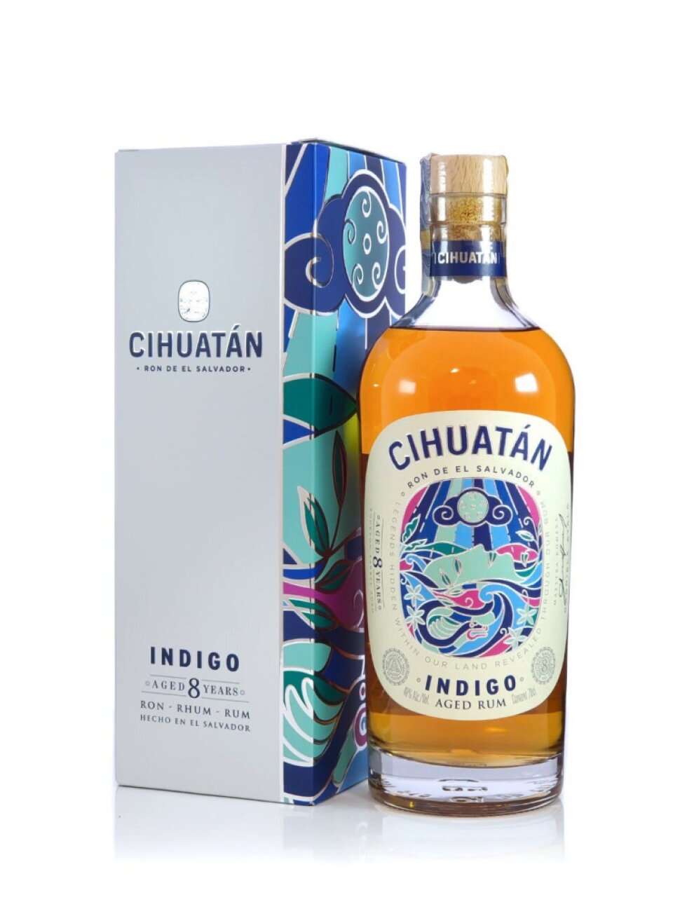 Cihuatán Indigo 8YO 40% 0,7l (dárková krabice)