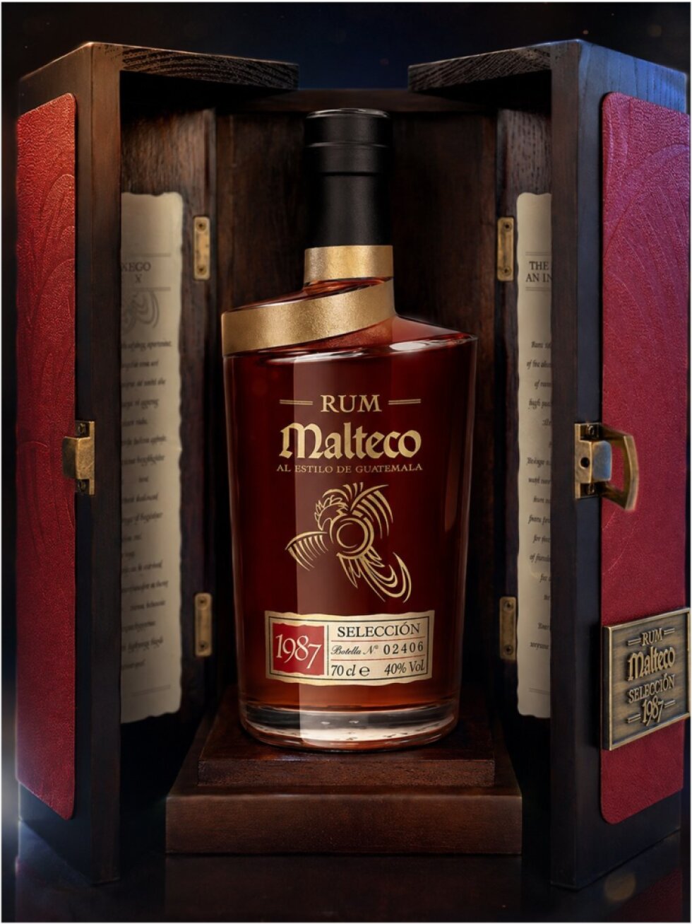 Malteco Seleccion 1987 40% 0,7l (dřevěná kazeta)