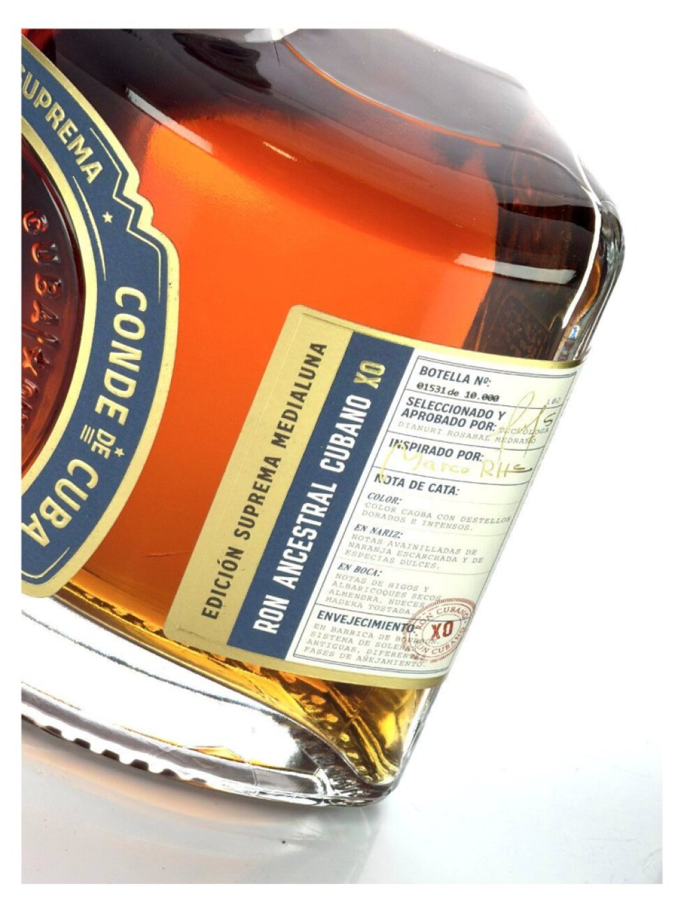 Conde de Cuba Medialuna 40% 0,7l (dárková kazeta)