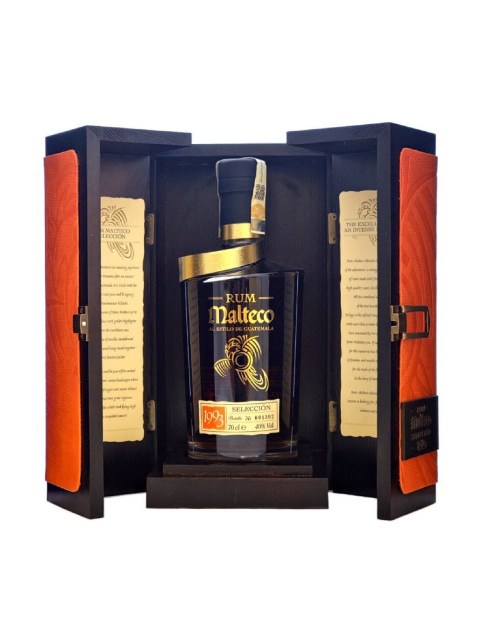 Malteco Seleccion 1993 40% 0,7l (dřevěná kazeta)