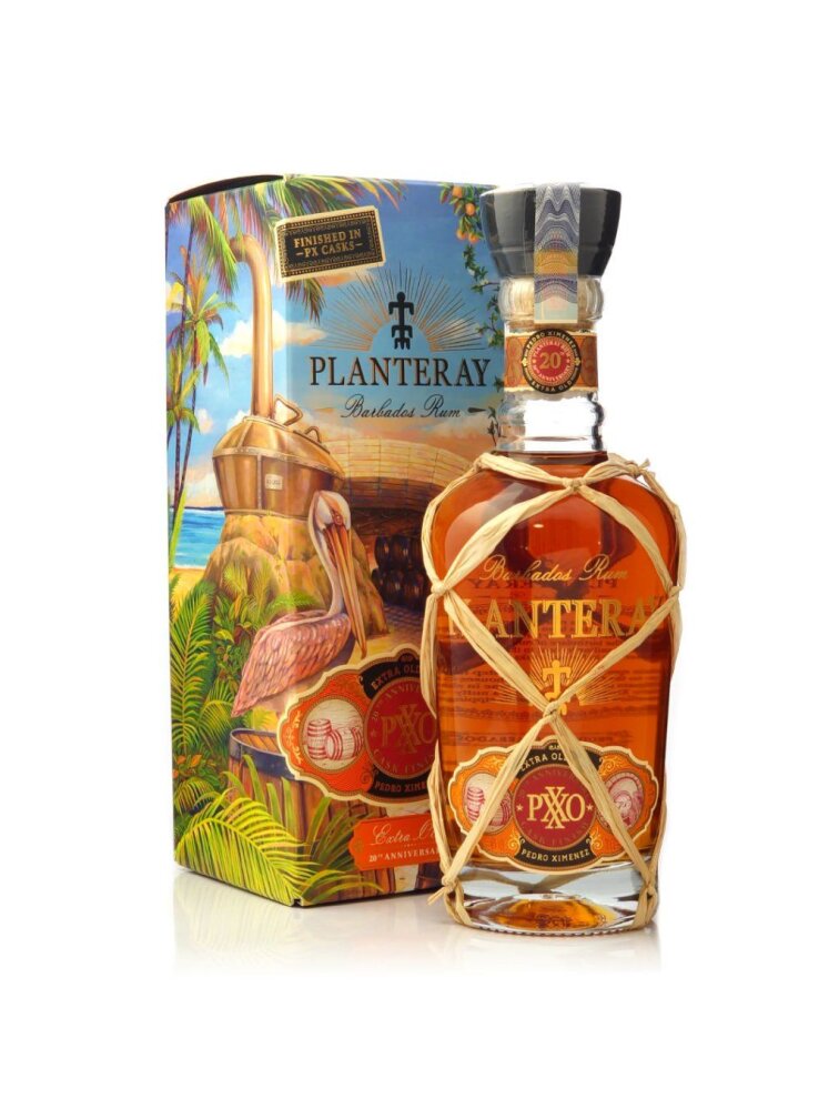 Planteray Barbados Rum PXXO 40% 0,7l (dárková krabice)