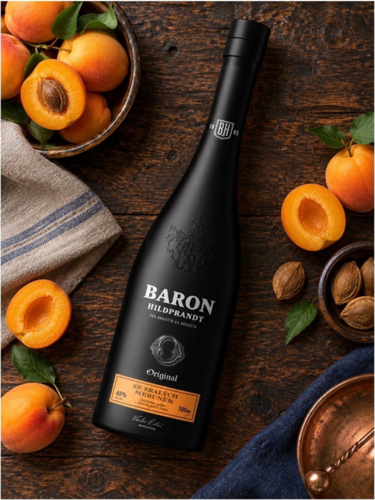 Baron Hildprandt Ze Zralých Meruněk 40% 0,7l
