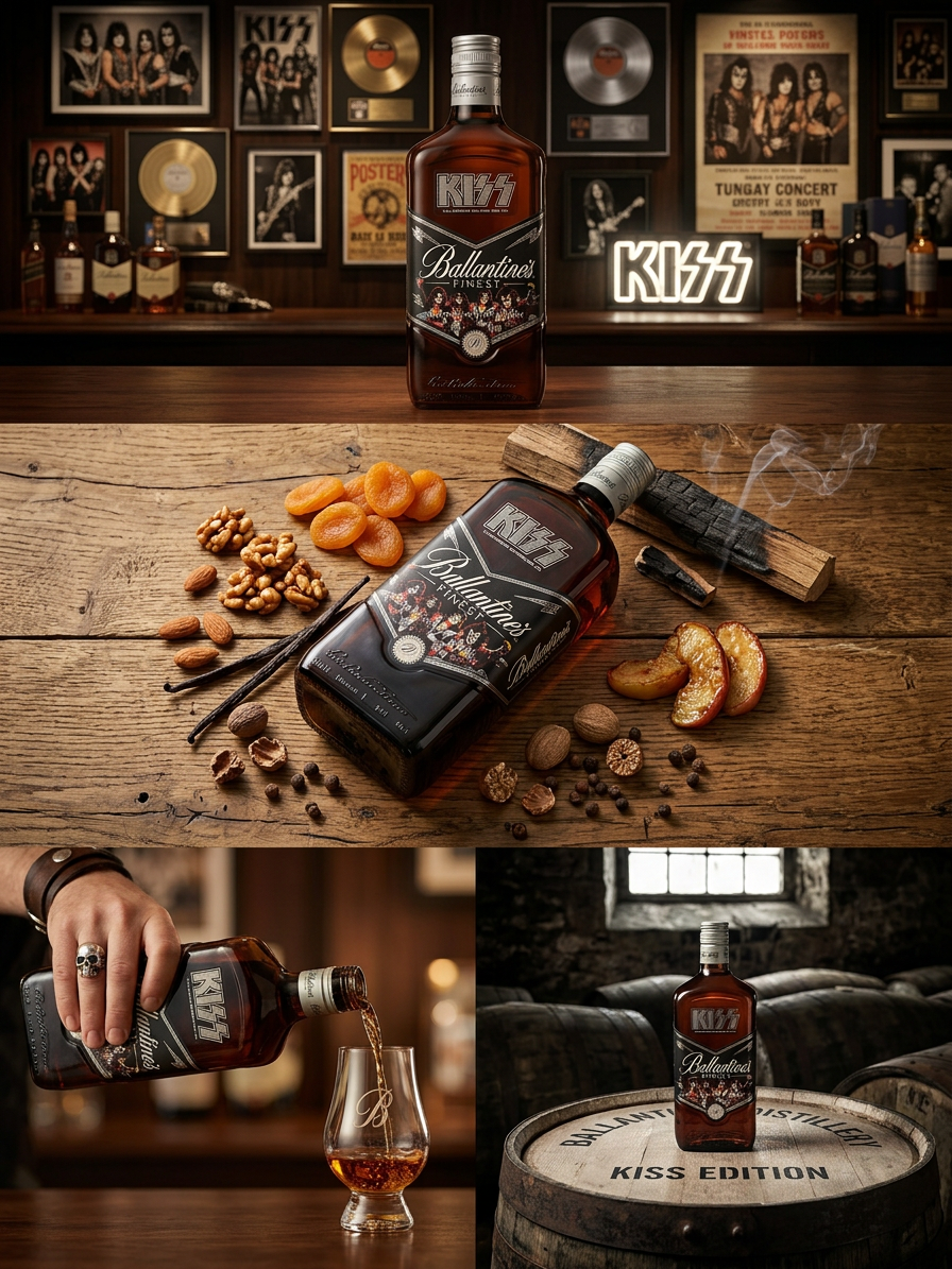 Ballantines Kiss Edition 40% 0,7l