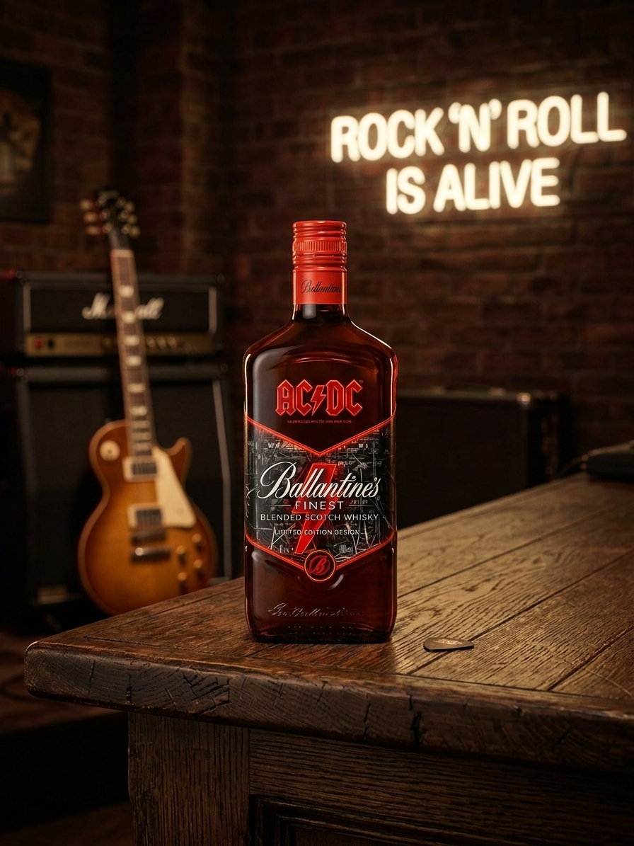 Ballantine's Limited Edition AC/DC 40% 0,7l