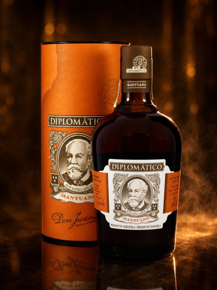 Diplomático Mantuano 40% 0,7l (dárková tuba)