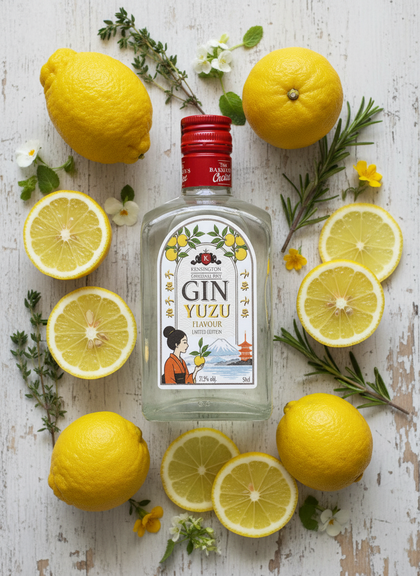 Kensington Original Gin Yuzu 37,5% 0,5l