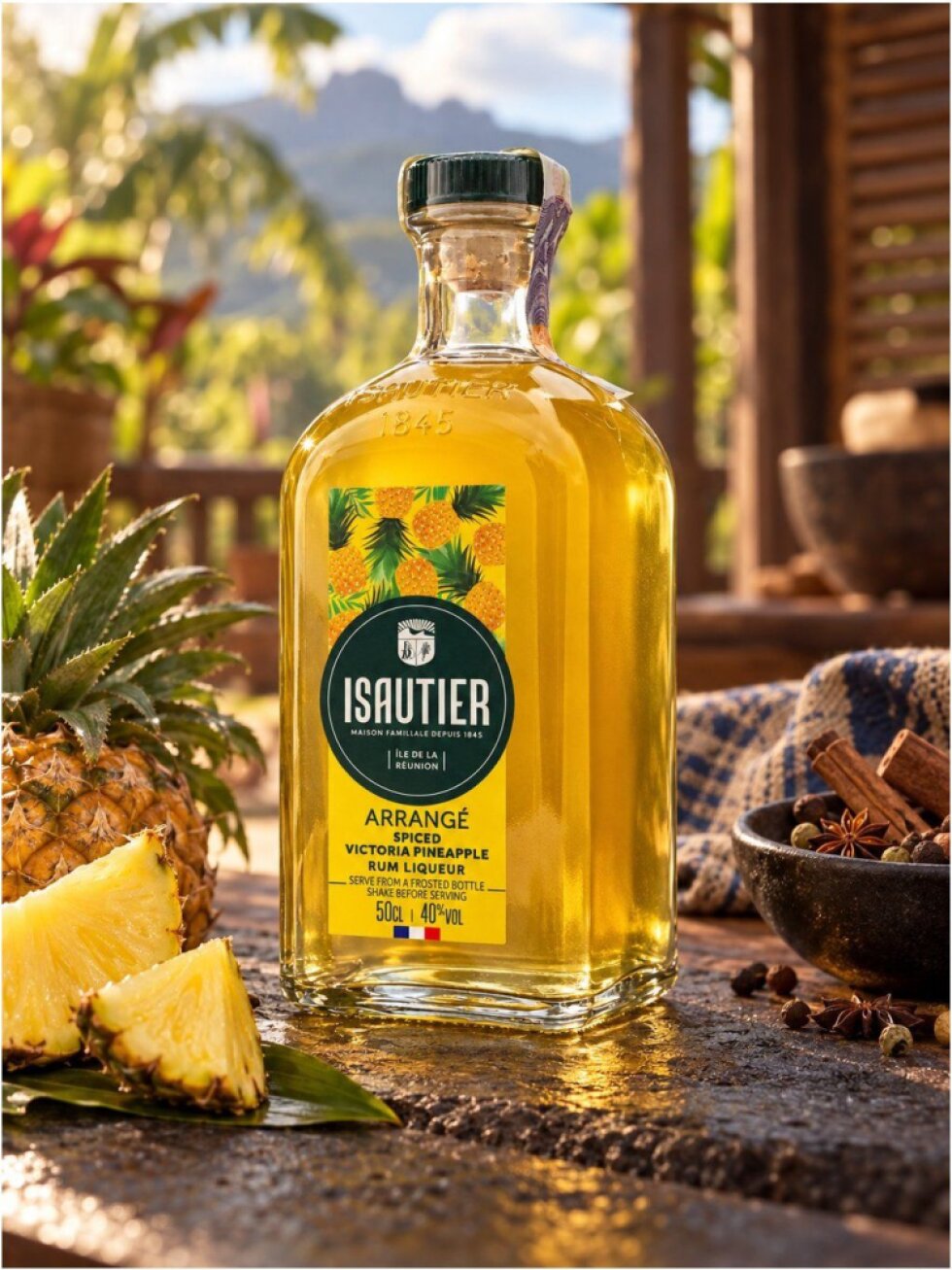 Isautier Arrangé Spiced Victoria Pineapple 40% 0,5l