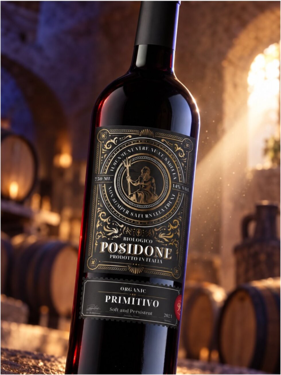 Posidone Primitivo Puglia IGT Biologico 0,75l