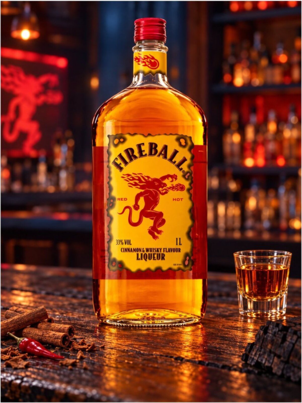 Fireball Cinnamon 33% 1l