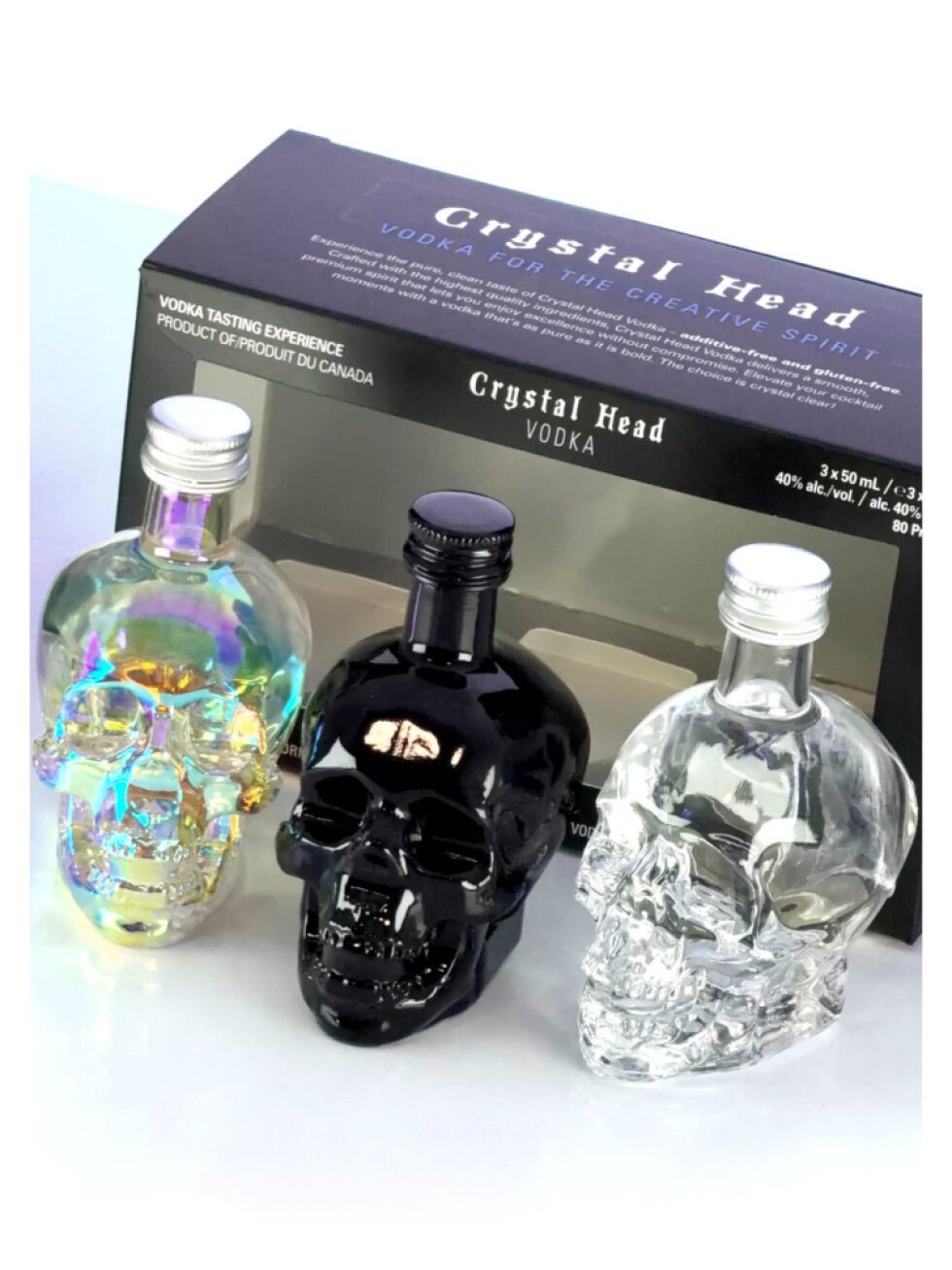 Crystal Head Vodka Experience 40% 3x0,05l