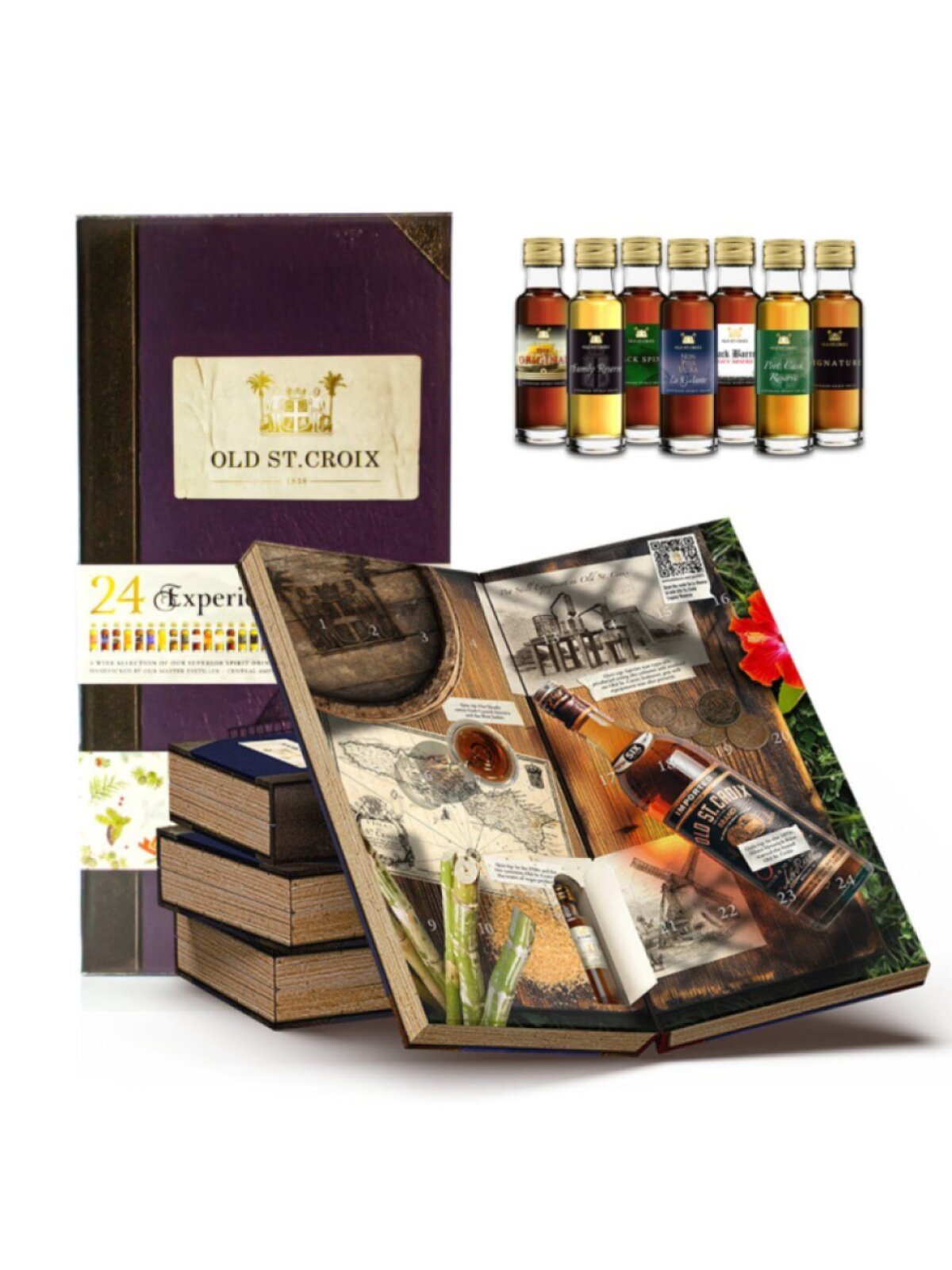 A.H. Riise Old St. Croix rumový kalendář 0,48l