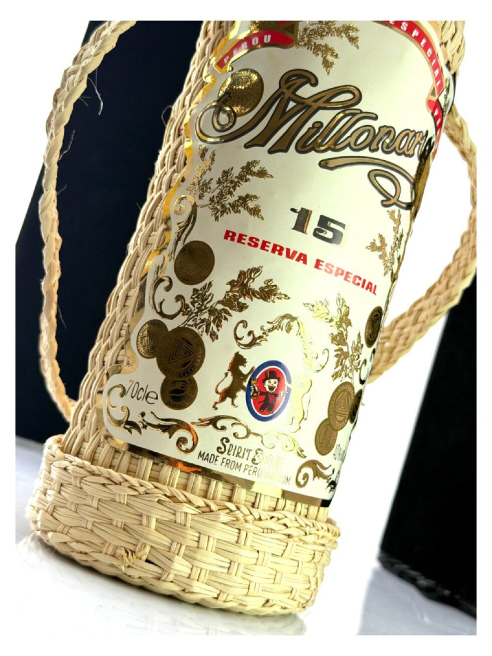 Millonario 15 Reserva Especial 40% 0,7l (opletená lahev)